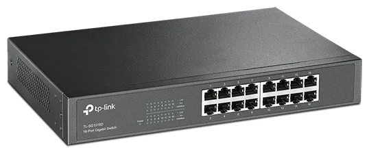 Гигабитный коммутатор TP-Link TL-SG1016D черный