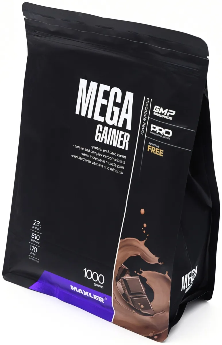 Гейнер Maxler Mega Gainer Chocolate 1000г (7697)