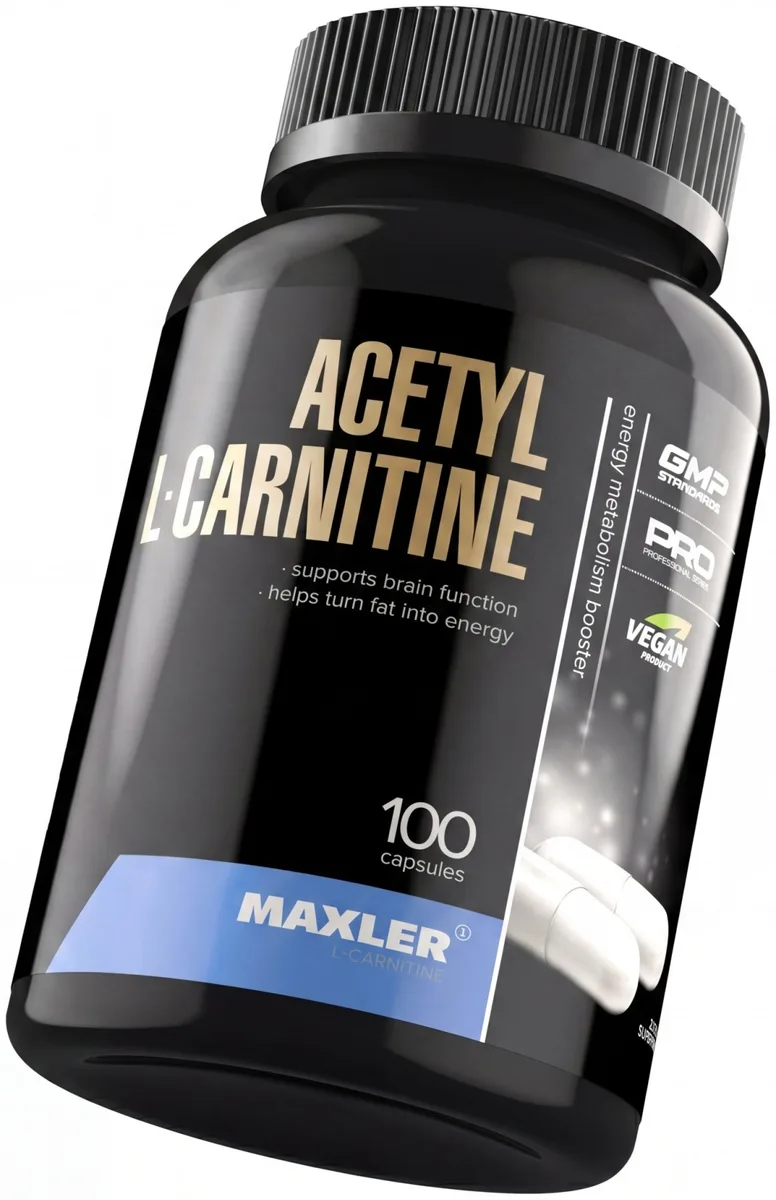 Аминокислота Maxler Acetyl L-Carnitine 100 капсул (1216)