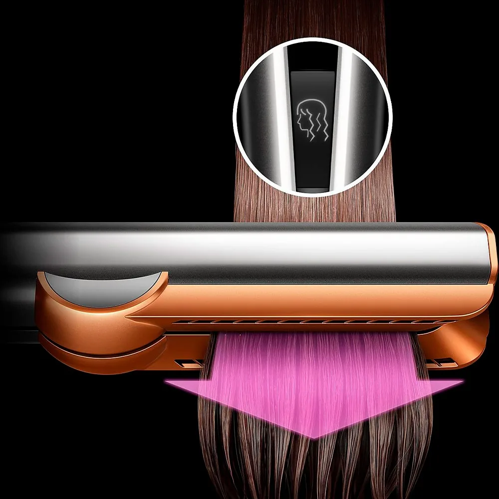 Выпрямитель Dyson Airstrait HT01 янтарный шелк/розовое шампанское