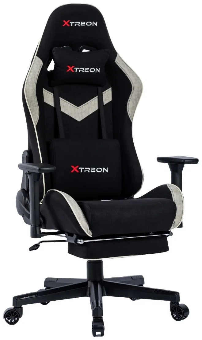 Игровое компьютерное кресло XTREON GC-6668 Черно-белый