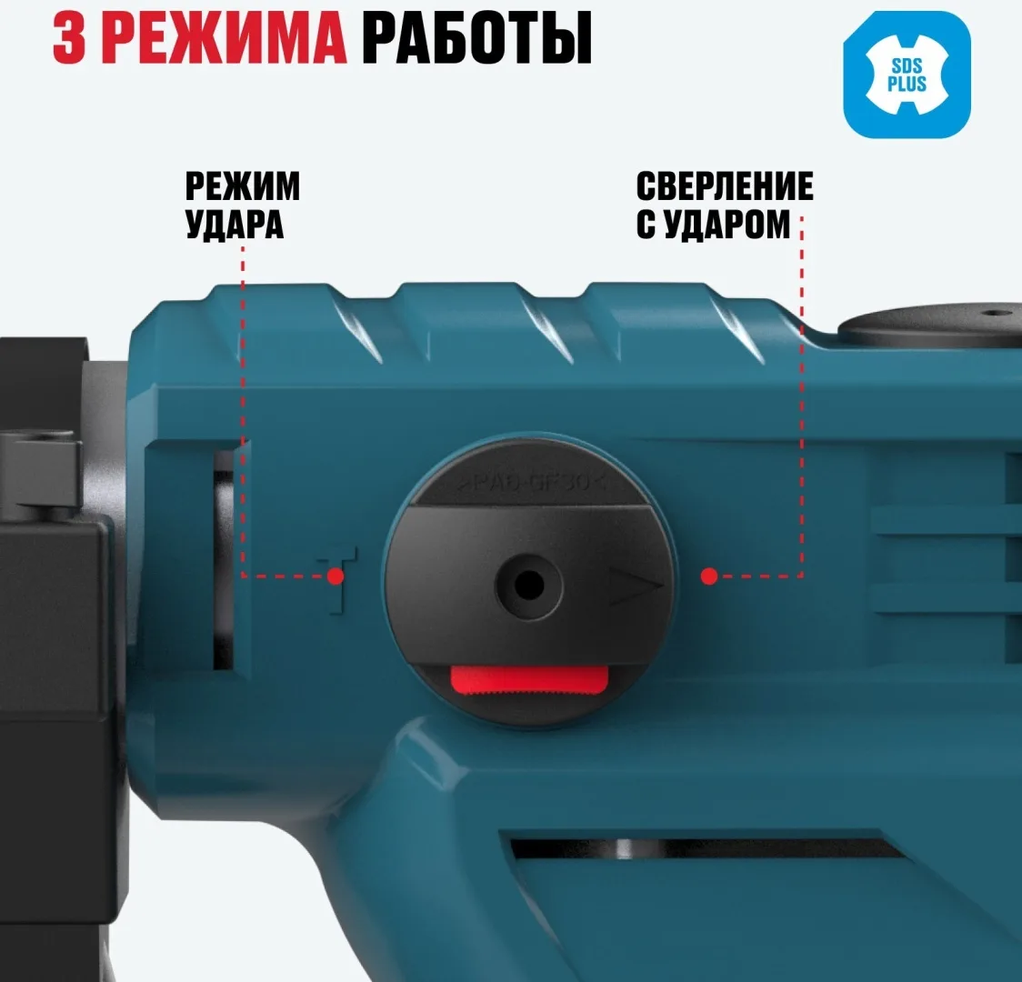 Перфоратор ALTECO RH 1500-32 SDS-Plus 43234 5 Дж