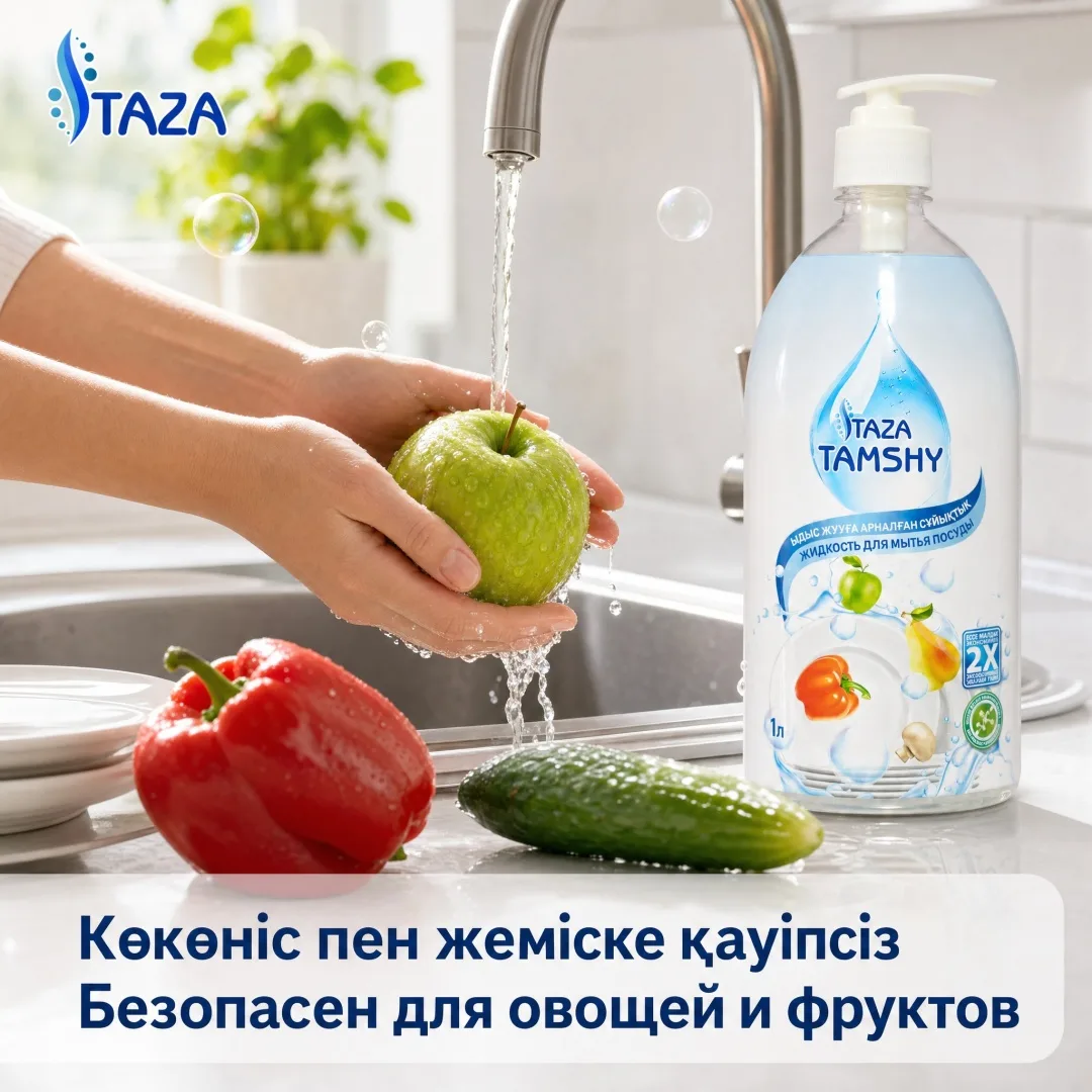 Жидкость для мытья посуды TAZA Tamshy 1л