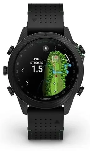 Смарт-часы Garmin MARQ Golfer Gen 2 Carbon Edition черный (02722-21)