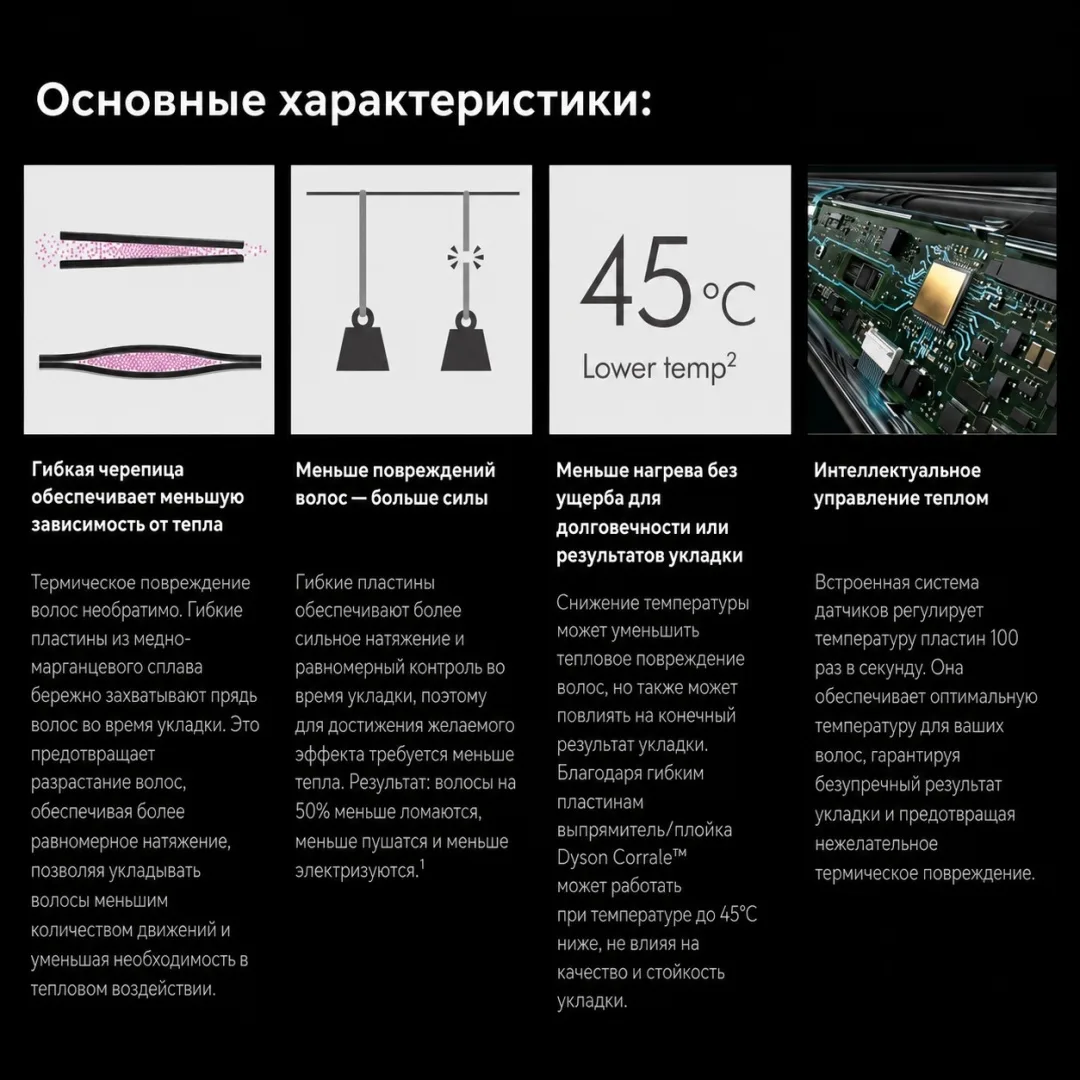 Выпрямитель Dyson Corrale HS07 медь/никель