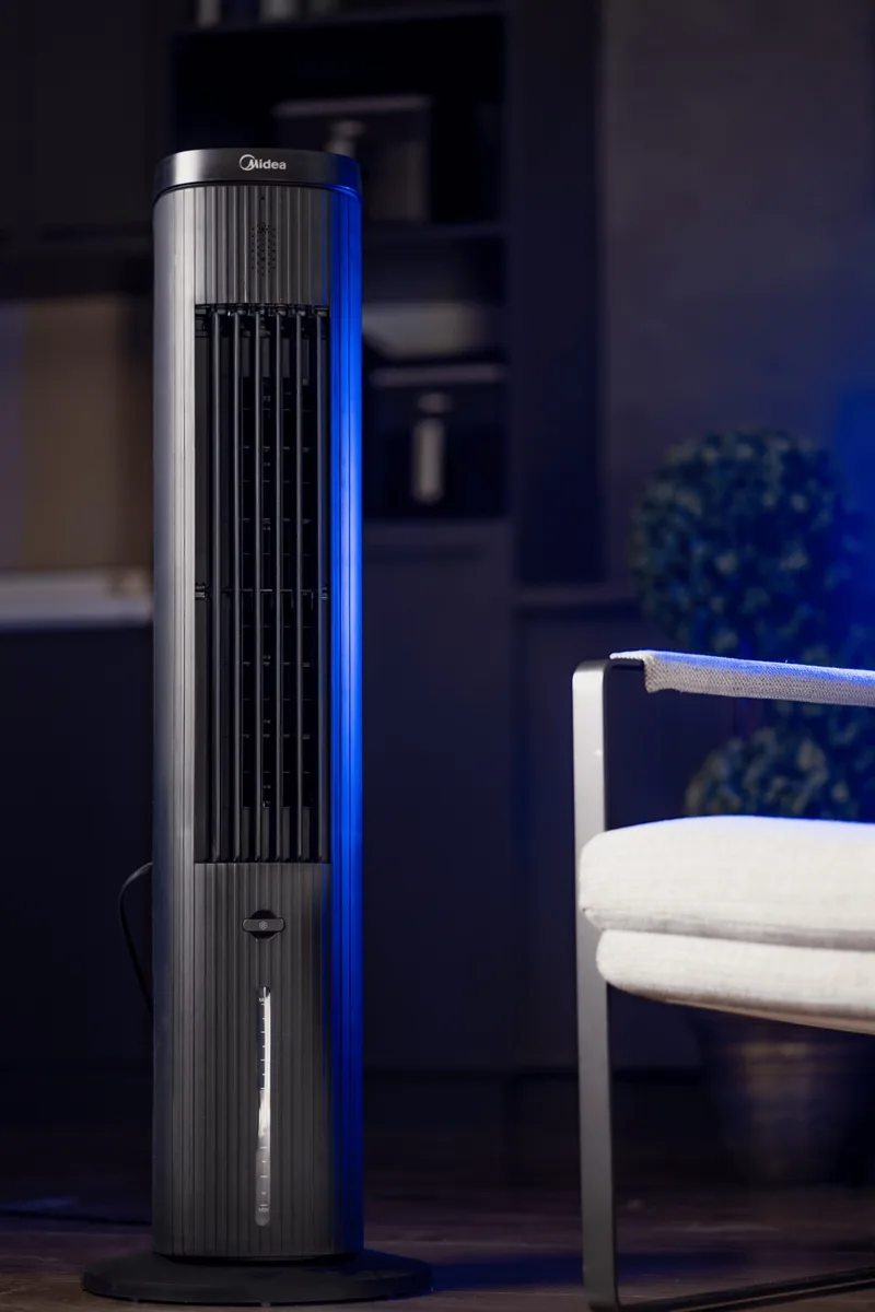 Воздухоохладитель Midea AC100-25JR черный
