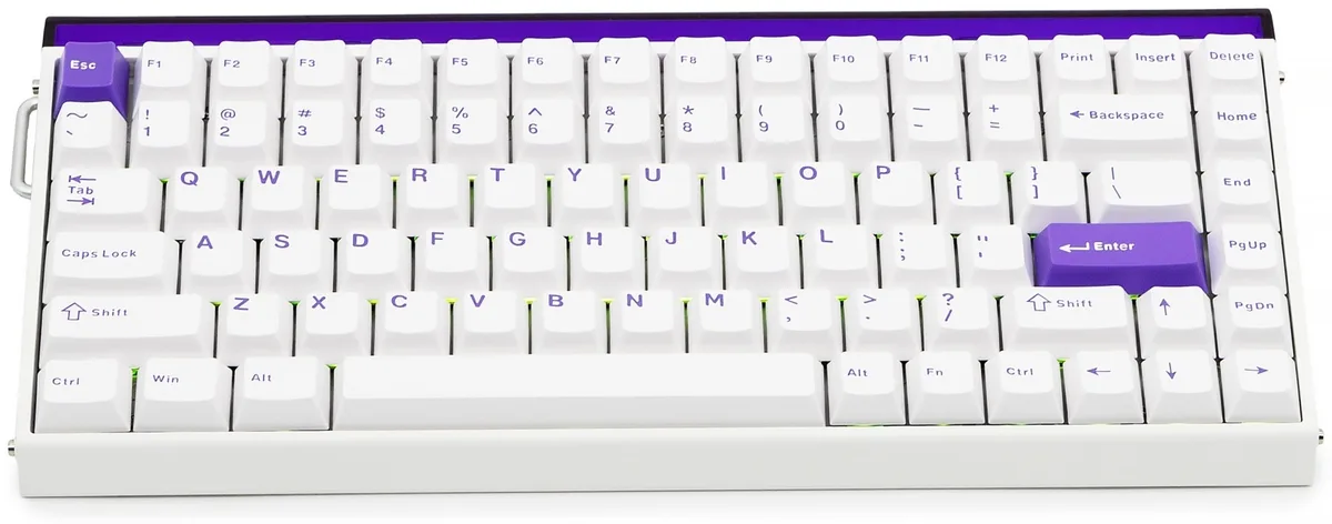Клавиатура AULA HERO 84 HE Белый (4302)