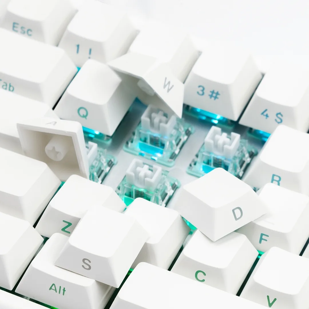 Клавиатура FGG MAD 60 HE RGB Белый(0736)