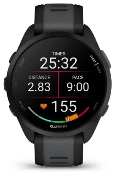 Смарт-часы Garmin Forerunner 165 Music черный-серый (02863-30)