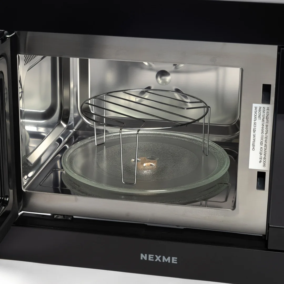 Микроволновая печь встраиваемая NEXME TG20MS Черный