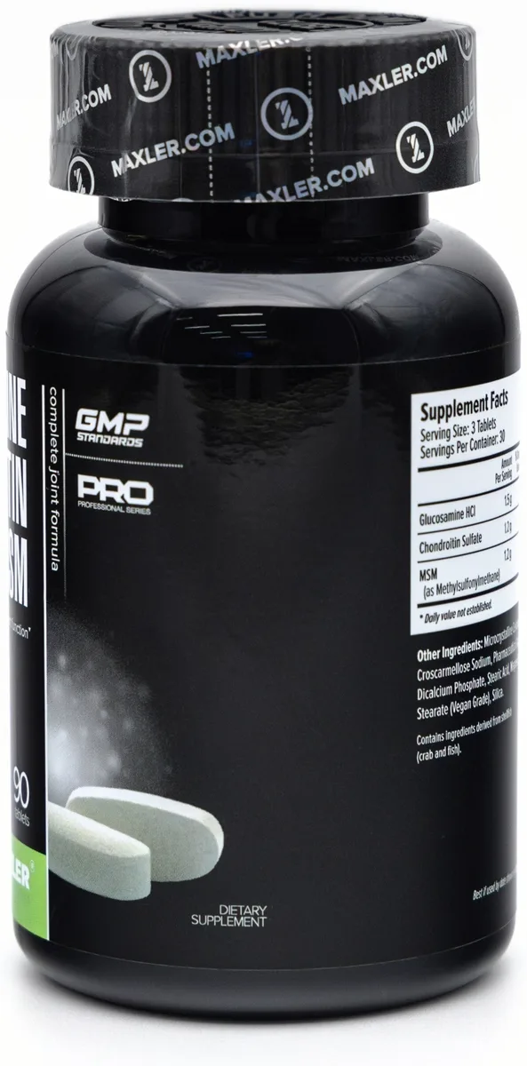 Препарат для укрепления связок Maxler Glucosamine Chondroitin MSM 90 таб (4041)