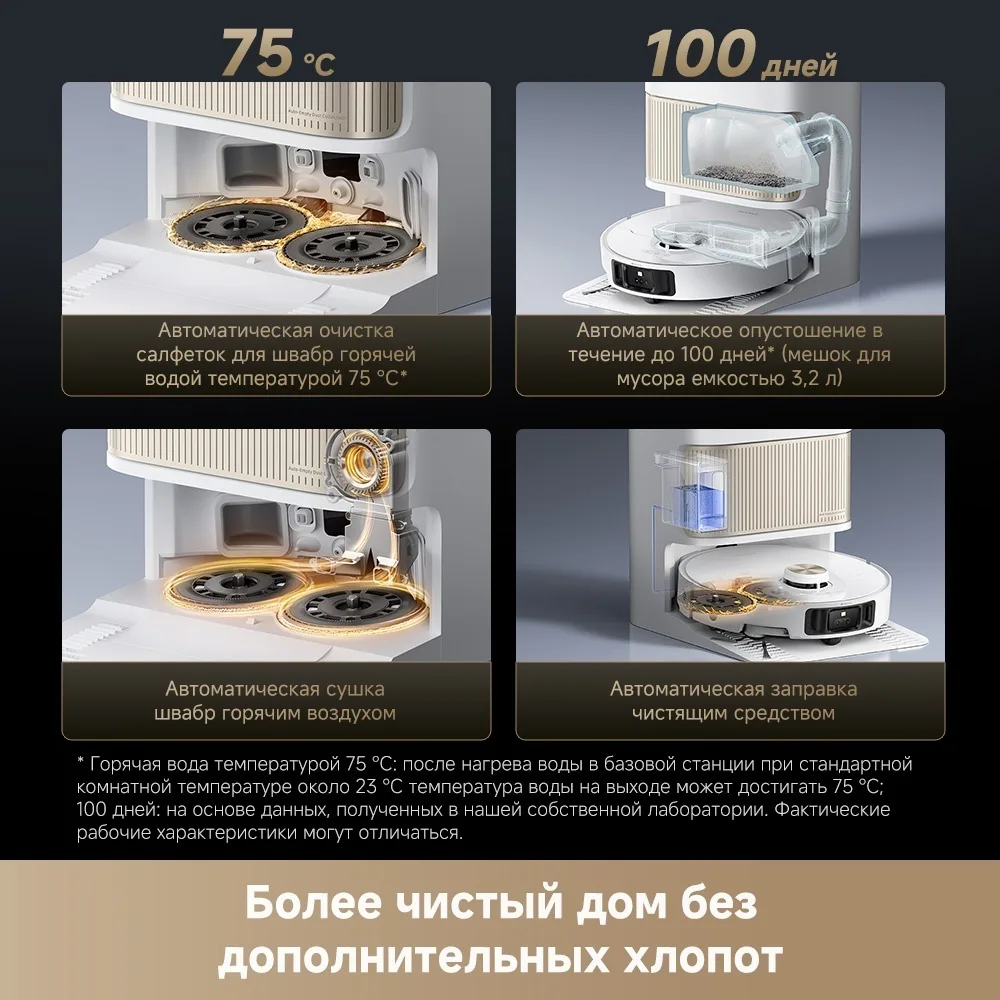 Робот-пылесос Dreame L40s Pro Ultra Белый