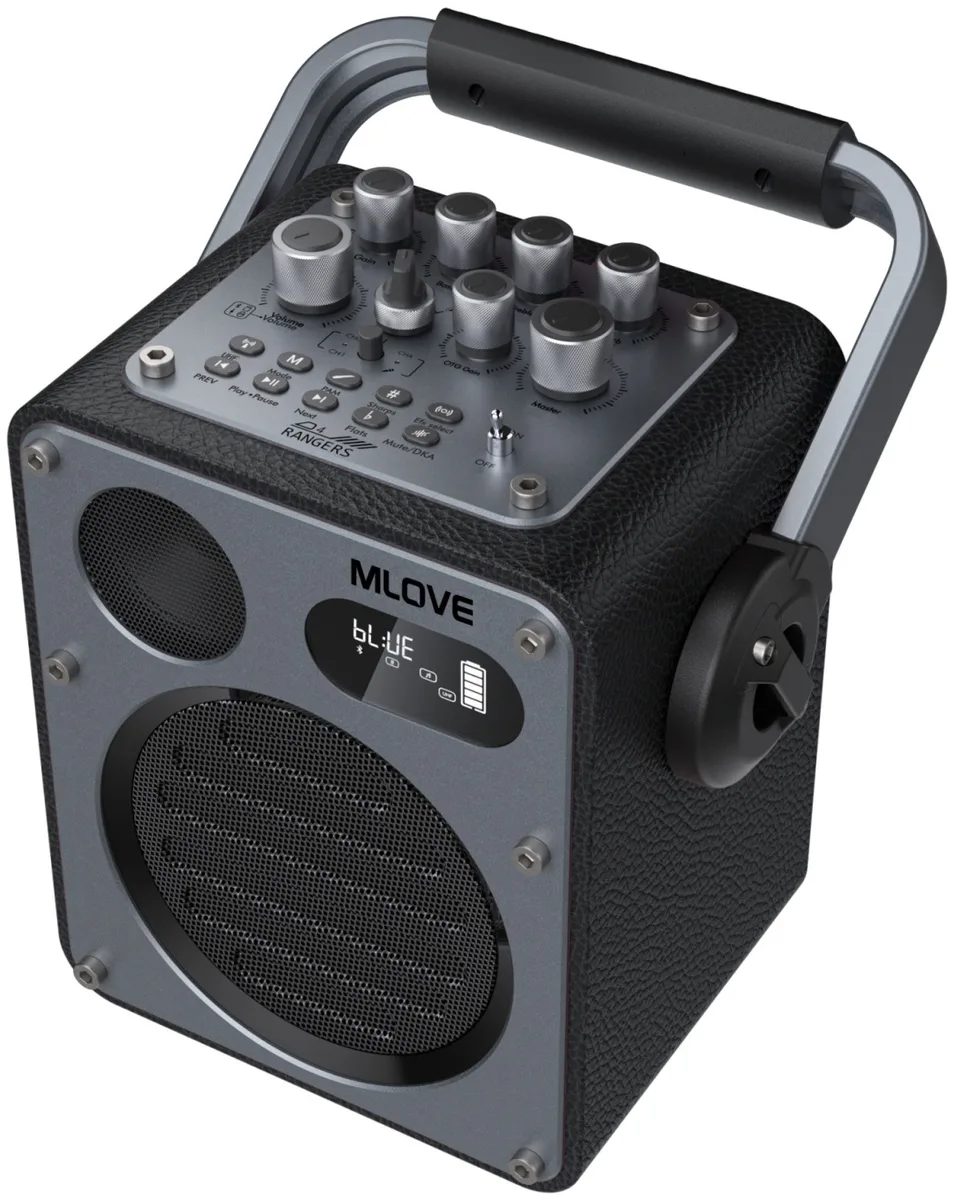 Портативная колонка MLOVE D4 Черный