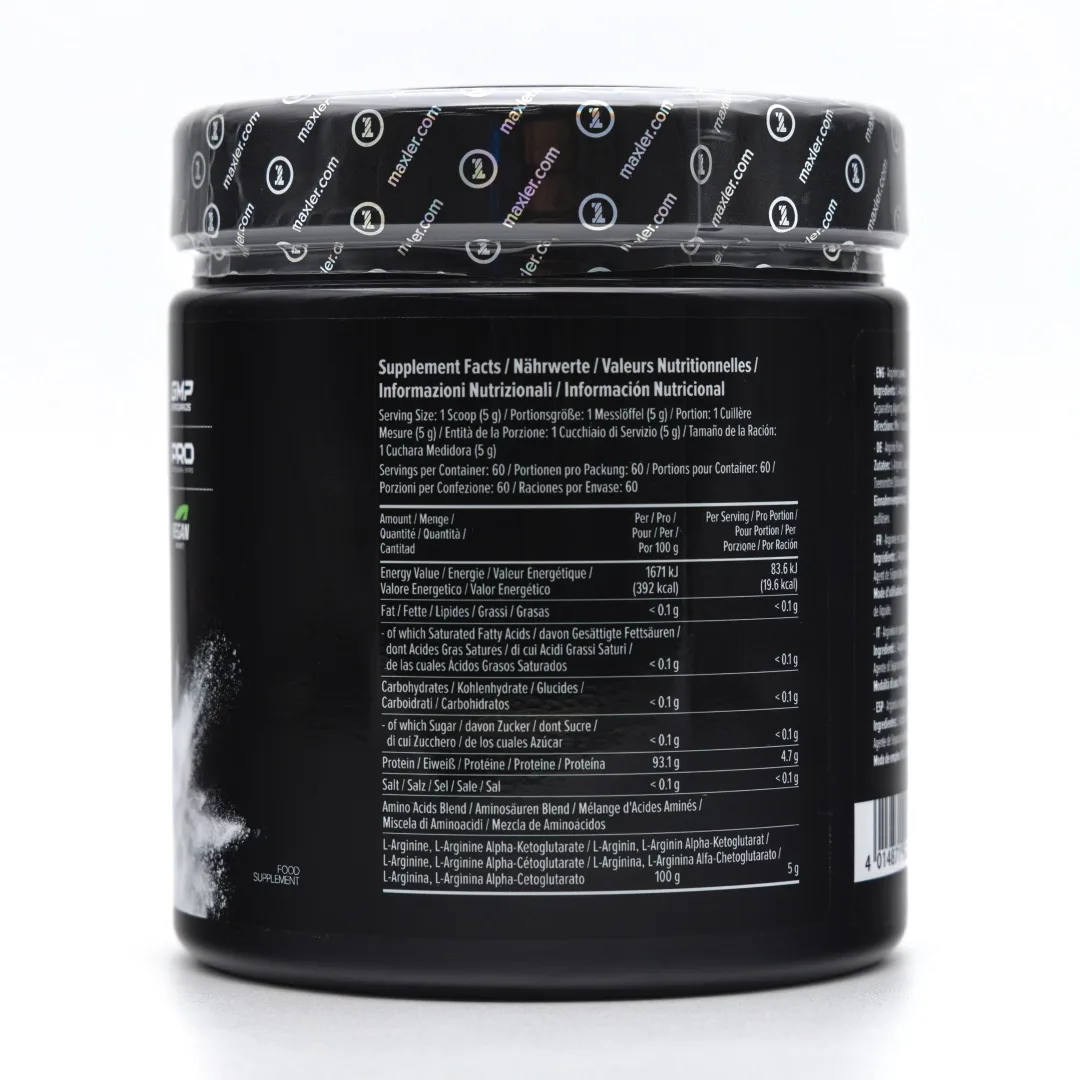 Аминокислота Maxler Arginine AAKG 300г (2886)