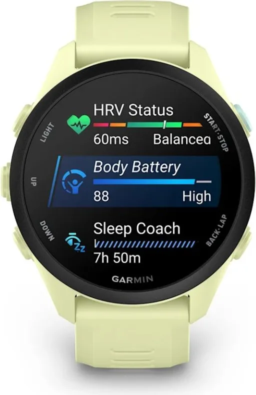 Смарт-часы Garmin Forerunner 70 42 мм желтый (04307-02)
