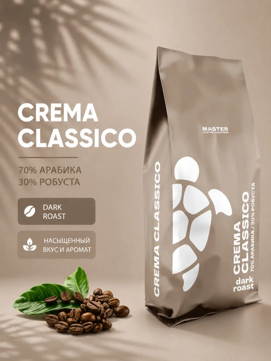 Кофе зерновой Master Coffee Crema Classico