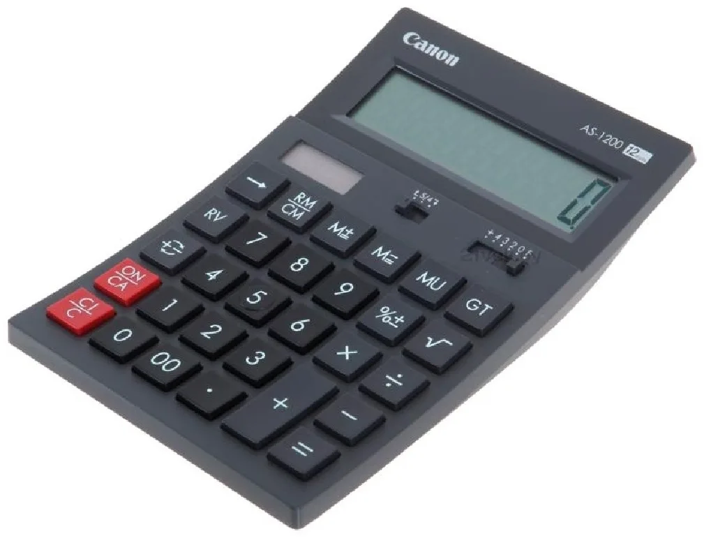 Калькулятор Canon AS-1200
