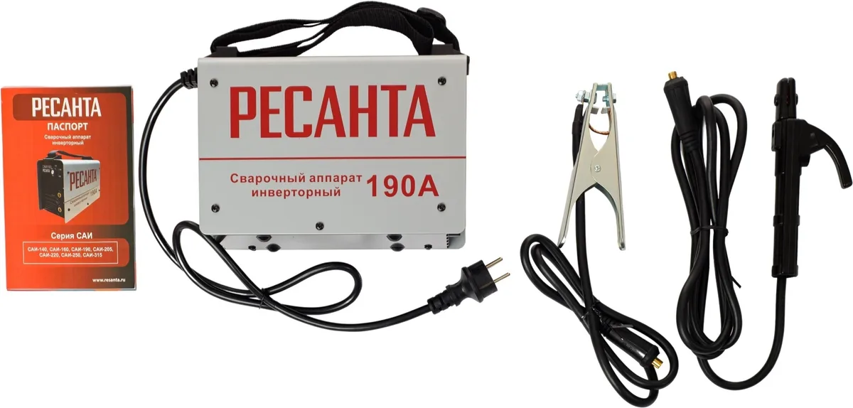 Сварочный аппарат инверторный Ресанта САИ190