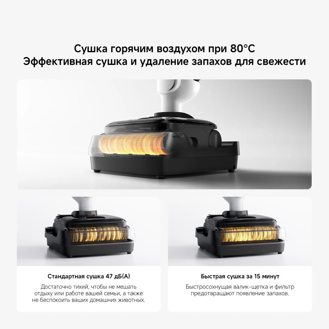 Беспроводной ручной пылесос Xiaomi Truclean W30 Pro Белый