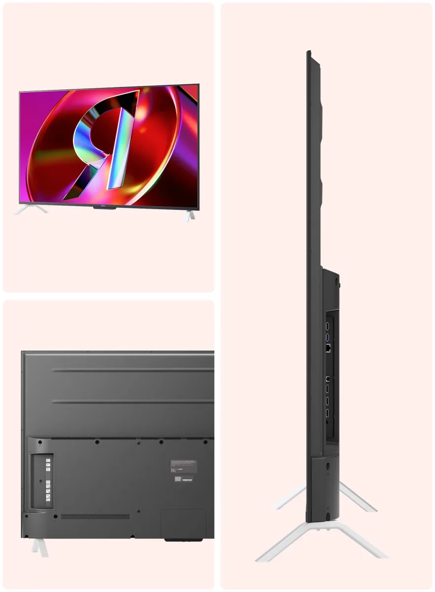 Телевизор QLED 4K UHD 65 Yandex YNDX-00096 Черный