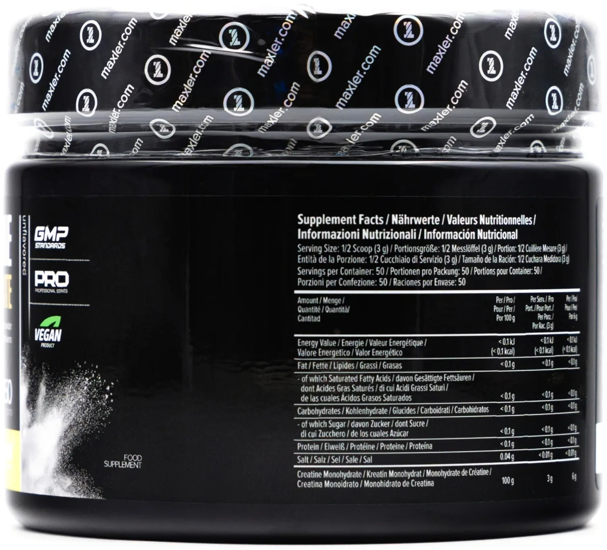 Креатин Maxler Creatine 100% Monohydrate 150г (3029)