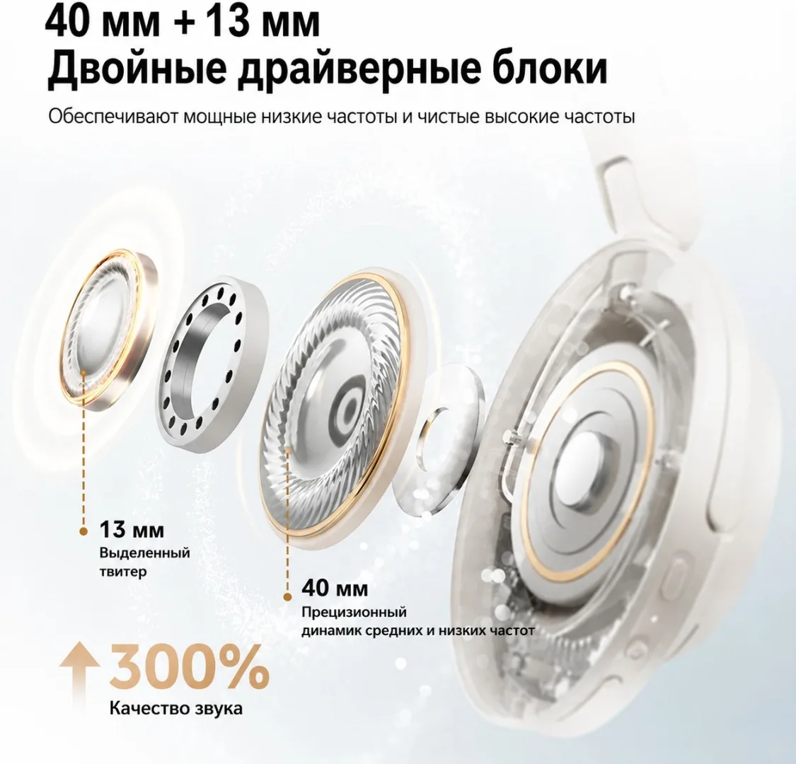 Наушники QCY H3S Белый