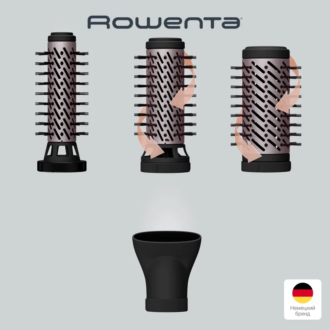 Фен-щетка Rowenta UB9535E0 Черный