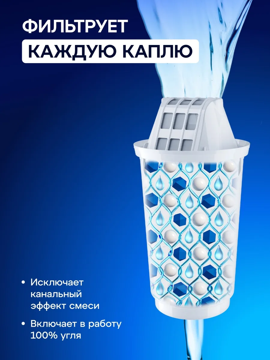 Водоочиститель Кувшин Аквафор Инди кобальт