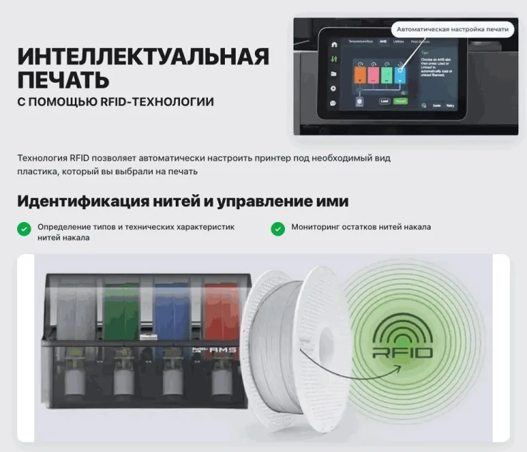 Филамент Bambu Lab PLA Темно синий