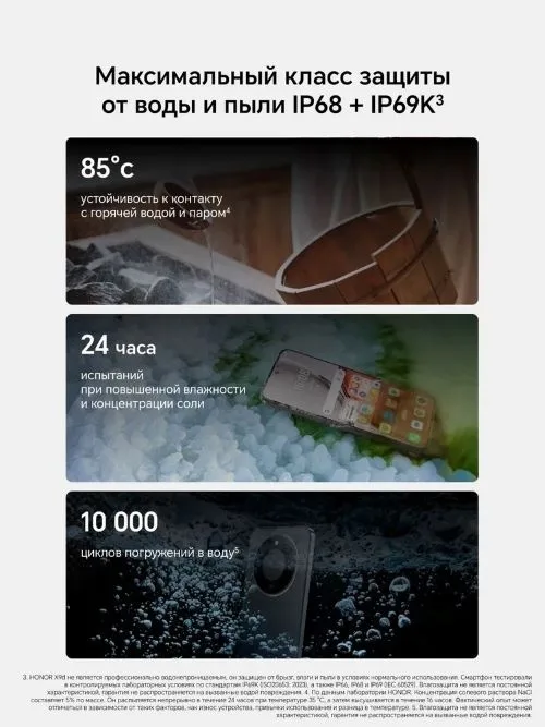 Смартфон Honor X9D 5G 12/256GB Черный