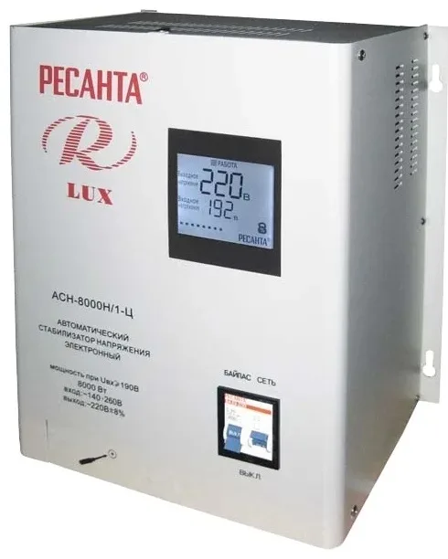 Стабилизатор Ресанта АСН-8000Н/1-Ц