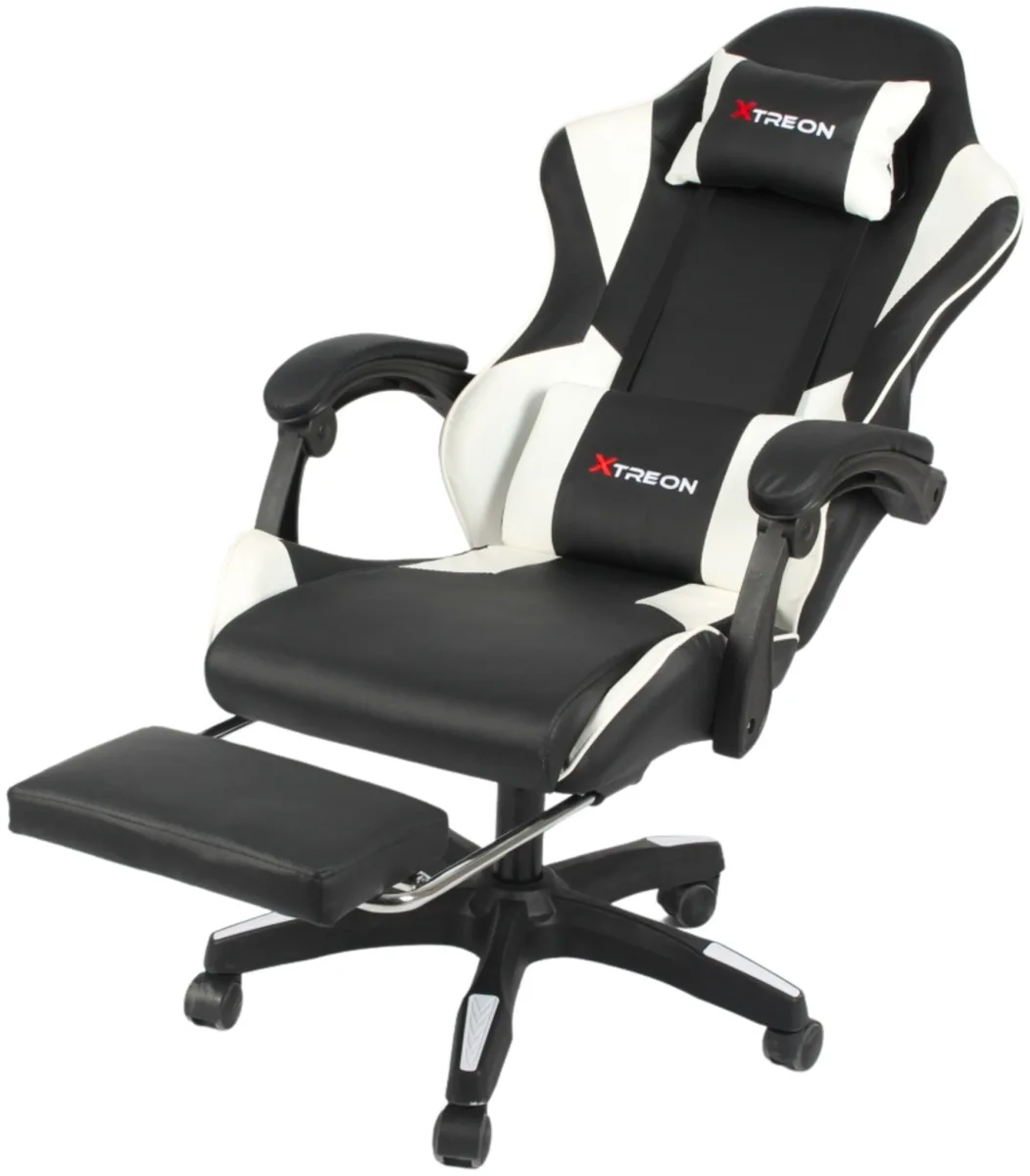Игровое компьютерное кресло XTREON CT-ESC-7042 Черно-белый