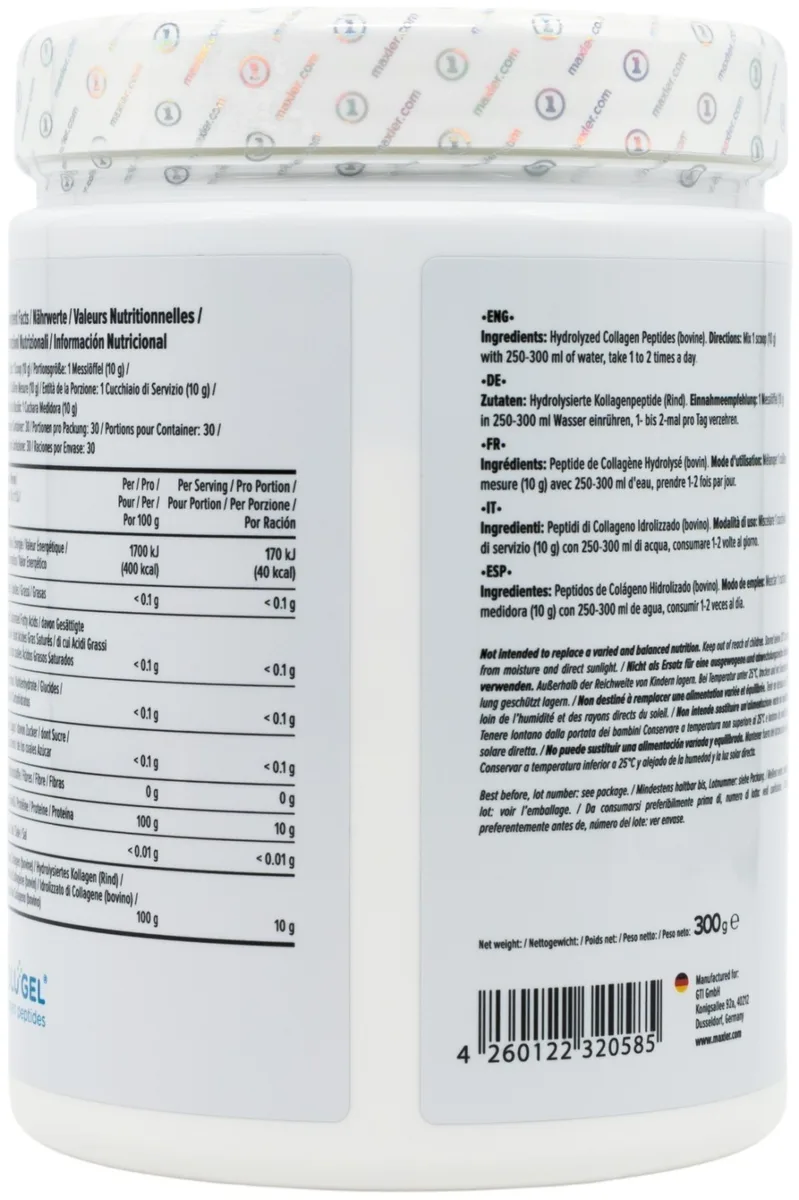 Витамин Maxler 100% Hydrolysed Collagen 300г (0585)