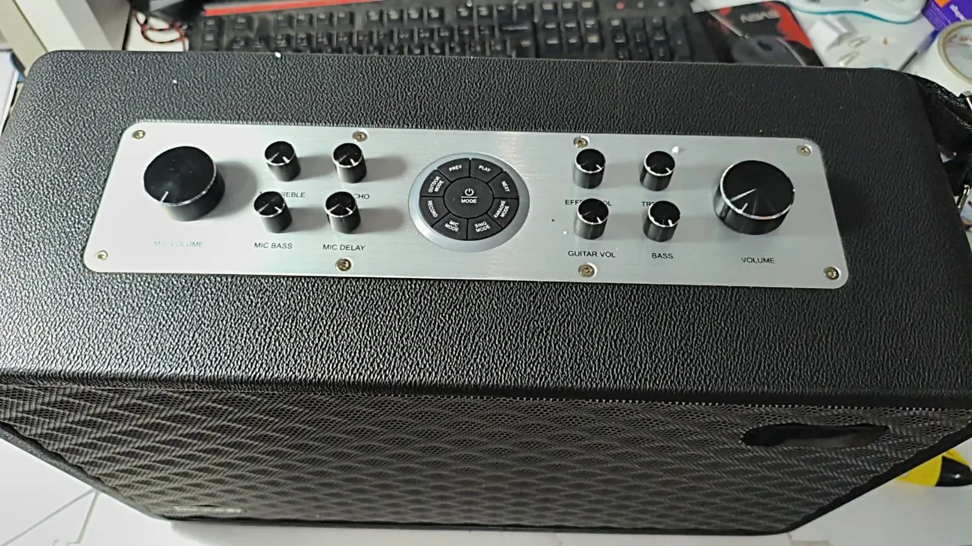 Колонка портативная Microlab KTV200 PRO Черный, Уценка — фото дефекта 4