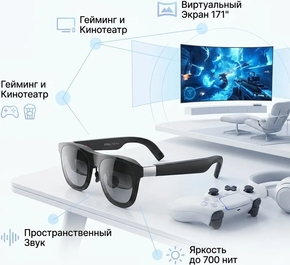 Очки дополненной реальности XREAL One Pro - M черный