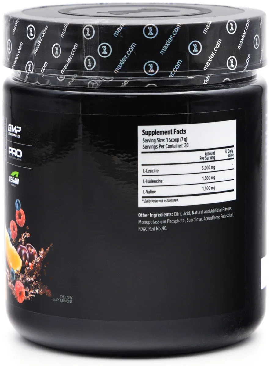 Аминокислота Maxler 100% Golden BCAA  Fruit Punch 210г (1446)