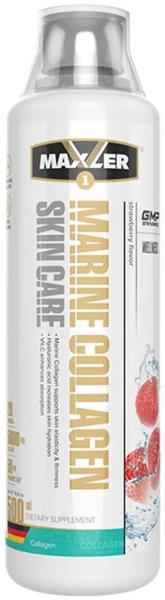 Витамин Maxler Marine Collagen SkinCare Клубника раствор 500 мл (1452)
