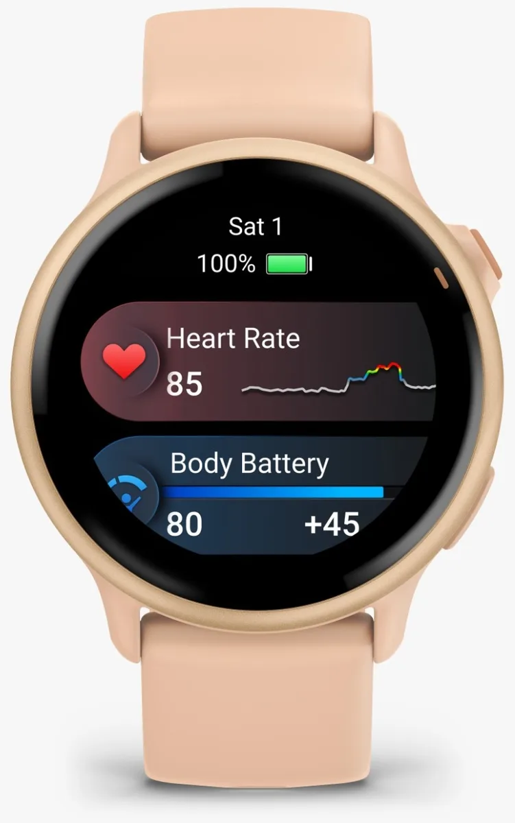 Смарт-часы Garmin Vivoactive 6 42 мм розовый (02985-03)
