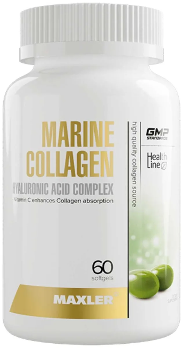 Витамин Maxler Marine Collagen + Hyaluronic Acid 60шт (0714)