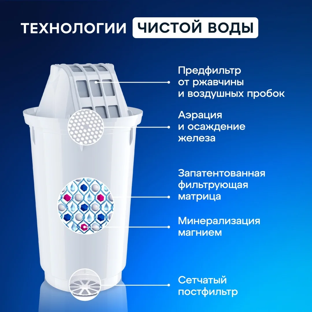 Водоочиститель Кувшин Аквафор Престиж А5 черный