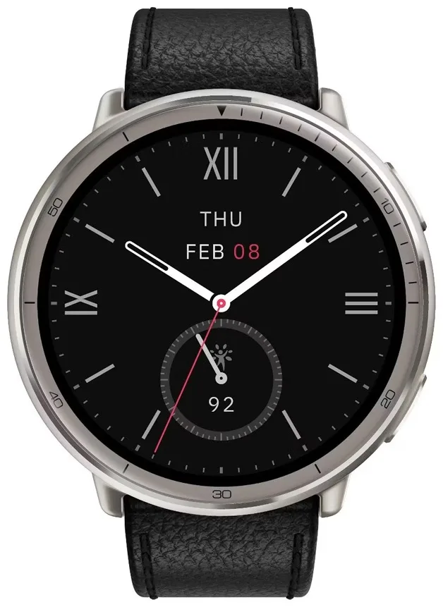 Смарт-часы Amazfit Active 2 Round A2437 Black Leather