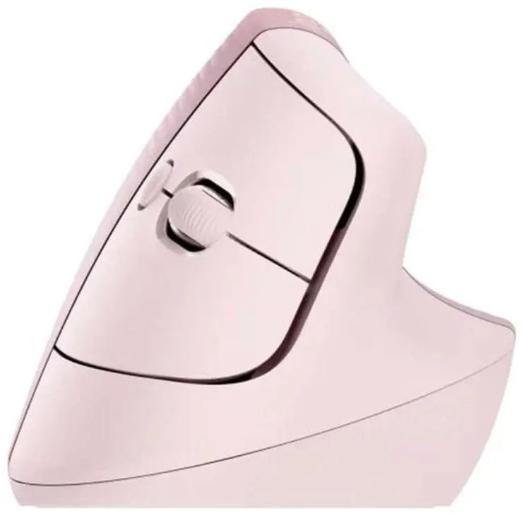 Мышь беспроводная вертикальная LOGITECH Lift - ROSE/DARK ROSE
