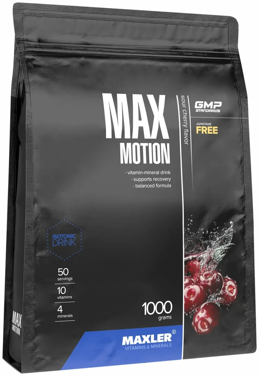 Изотоник Maxler Max Motion - Sour Cherry 1000г (7762)