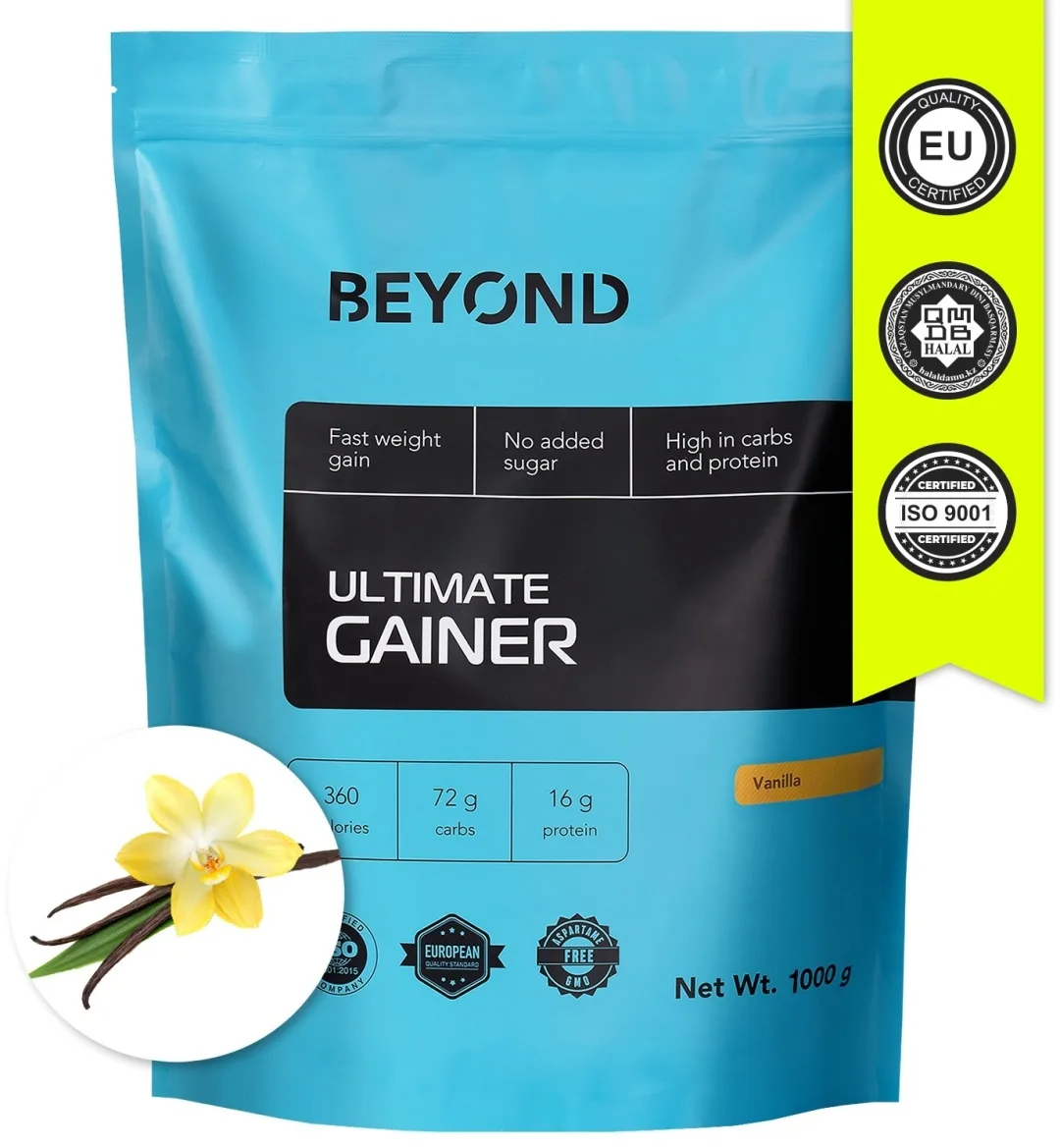Гейнер BEYOND Ultimate ваниль 1000 г