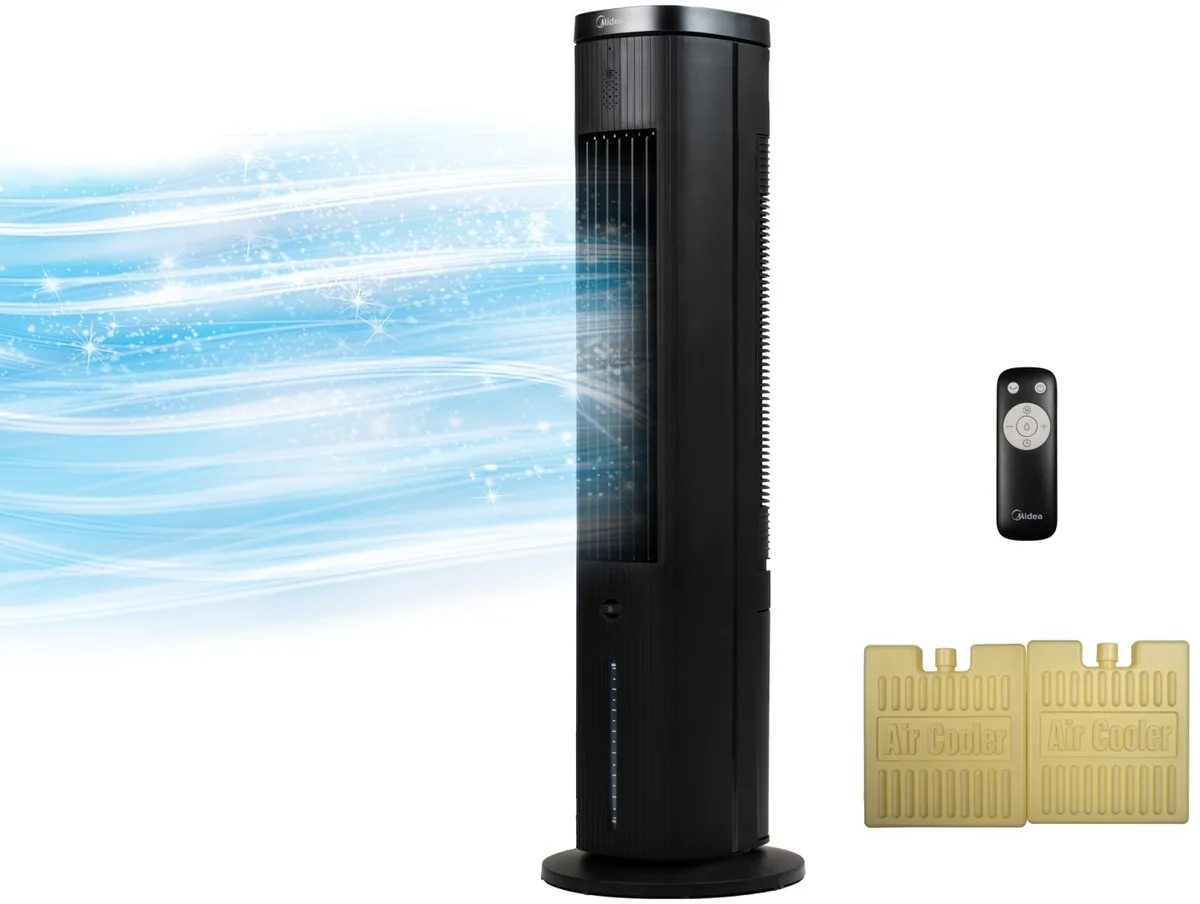 Воздухоохладитель Midea AC100-25JR черный