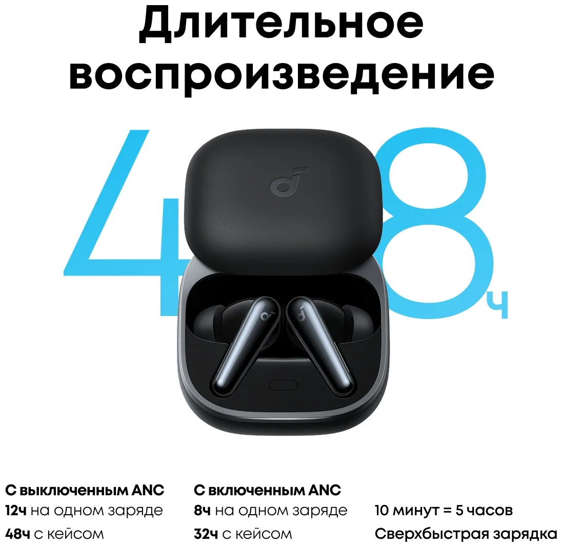 Наушники soundcore Liberty 5 Black