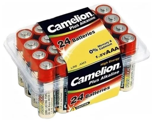 Батарейка CAMELION Plus Alkaline LR03-PB24 24 шт. в упак