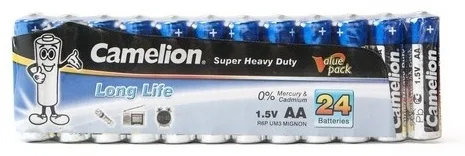 Батарейка CAMELION Super Heavy Duty R6P-SP24B 24 шт. в плёнке