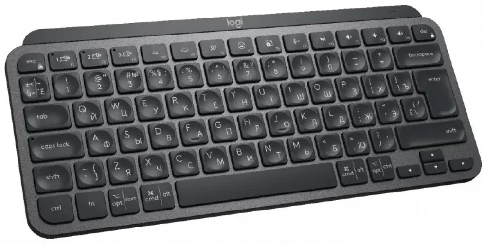 Клавиатура беспроводная с подсветкой LOGITECH MX Keys Mini - GRAPHITE - RUS