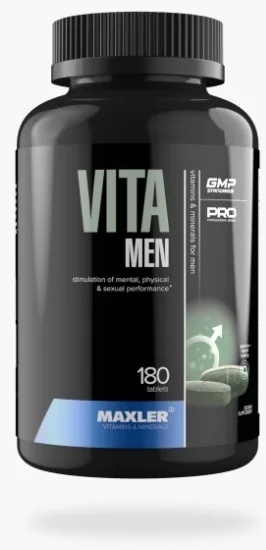 Витамин Maxler VitaMen Таблетки 180 шт (4331)